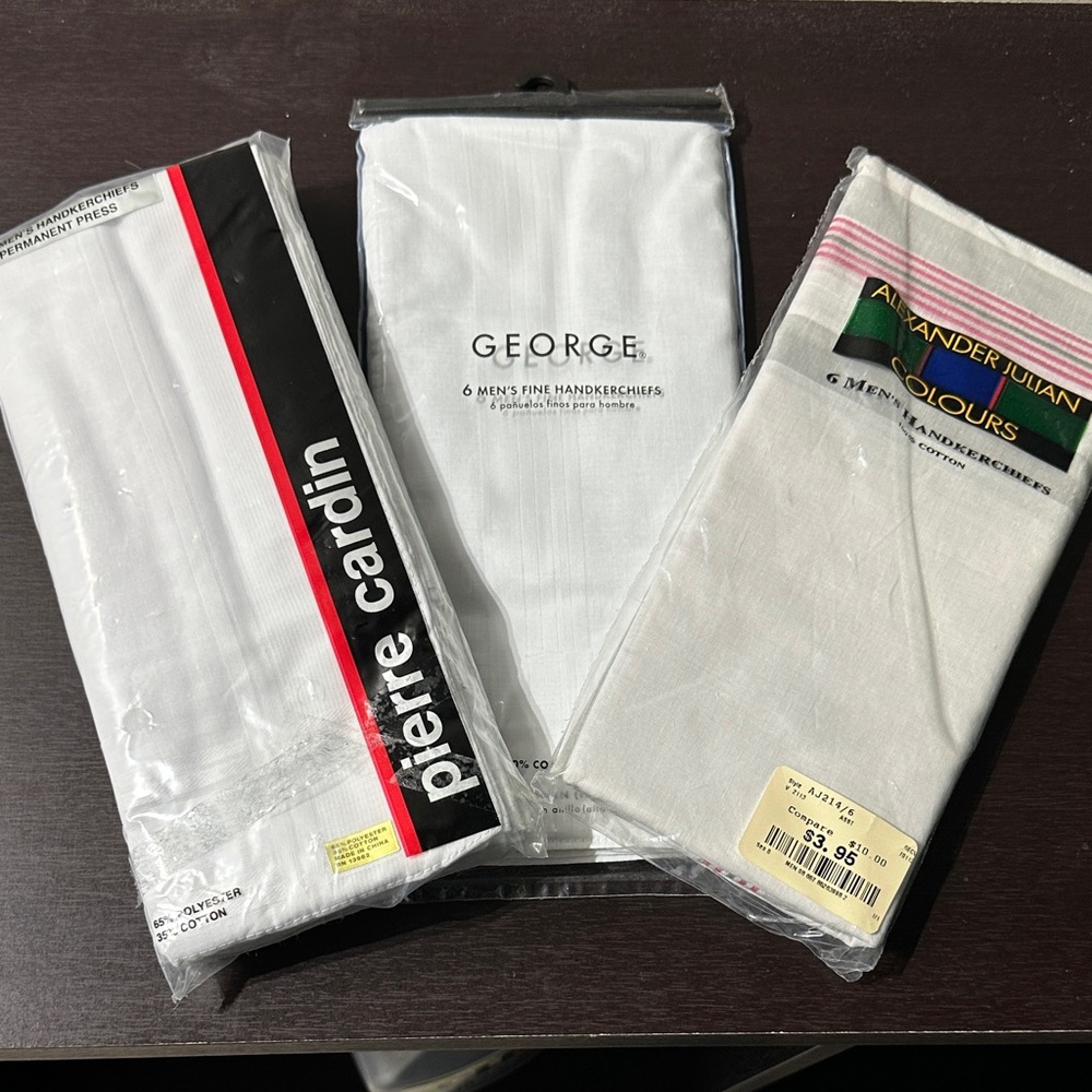 George White Men's Handkerchiefs